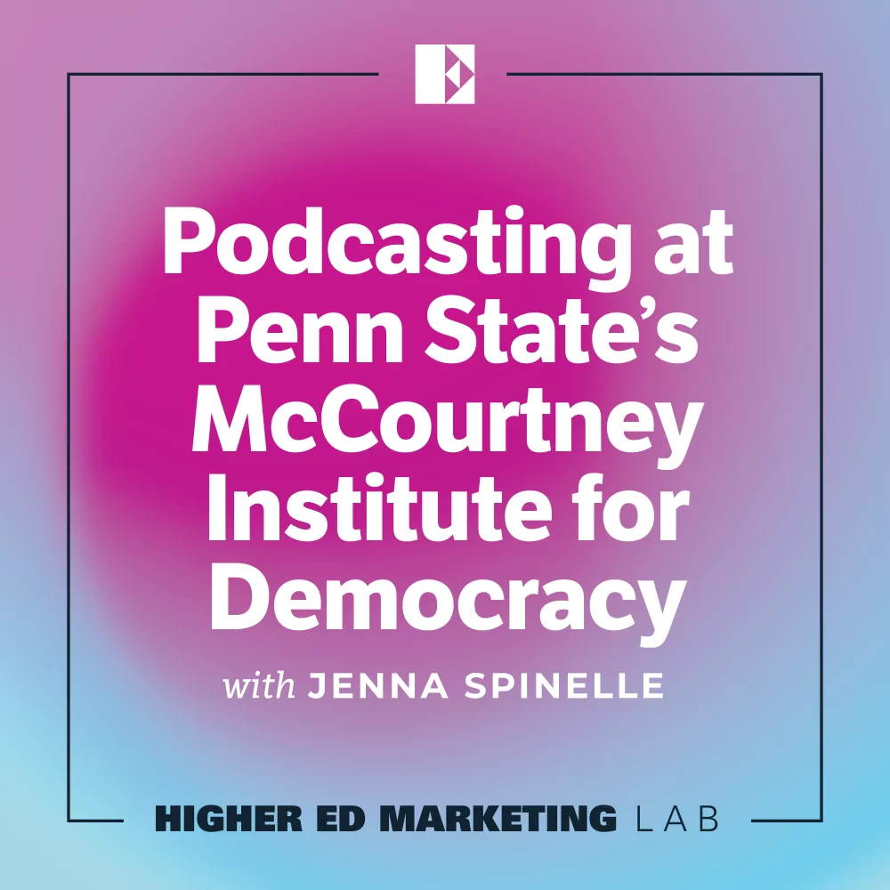 Podcasting at Penn State's McCourtney Institute for Democracy with Jenna Spinelle